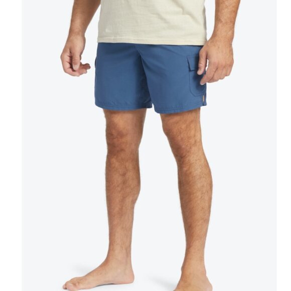 Quicksilver Swim Trunk Shorts SZ L - Picture 1 of 6